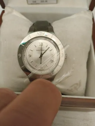 Orologio Uomo Philips Watch Argento