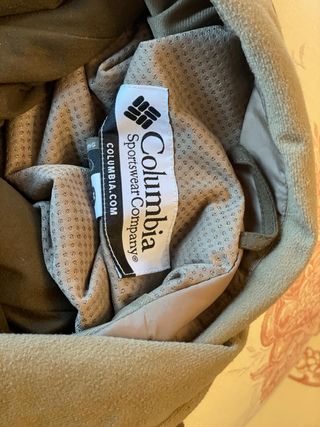 Chaqueta Columbia Verde Talla L Cazadora