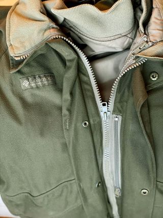 Chaqueta Columbia Verde Talla L Cazadora