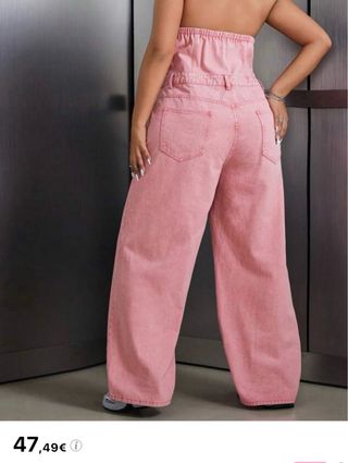 Mono vaquero halter color Coral