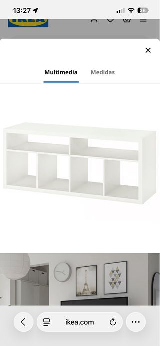 Mueble TV IKEA Kallax