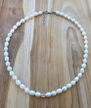 Collana perle di fiume