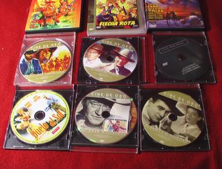 34 DVDs Clásicos del Oeste John Wayne