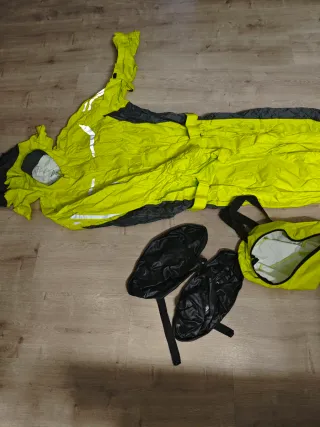 Chubasquero BMW Motorrad Amarillo/Gris