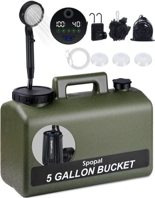 Ducha Portátil Camping Spopal Recargable