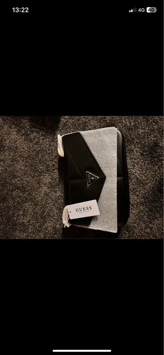 Bolso de mano Guess negro
