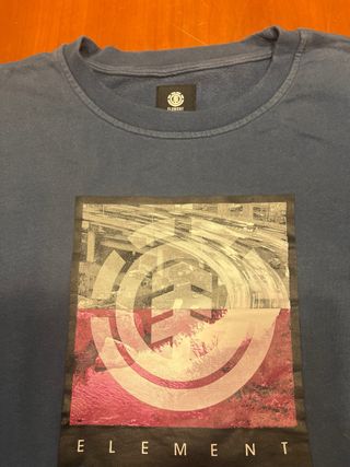 Sudadera Element Azul y Multicolor