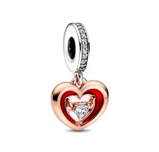 Charm corazón pulseras Pandora