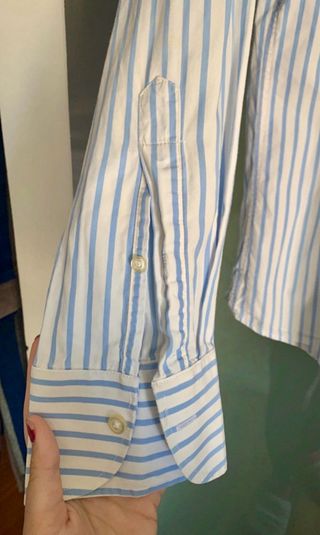 Camicia a righe uomo