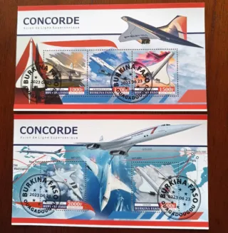 Sellos Concorde Burkina Faso