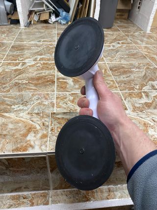 Agarrador de ducha ventosa