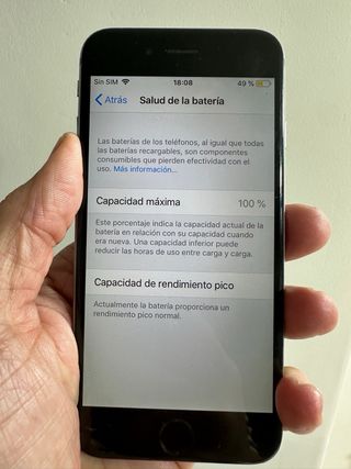 iPhone 6 128Gb bateria 100%