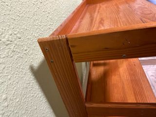 Estantería de madera 3 baldas