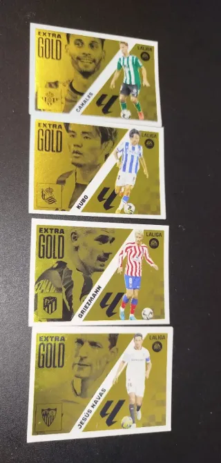 Cromos La Liga Extra Gold