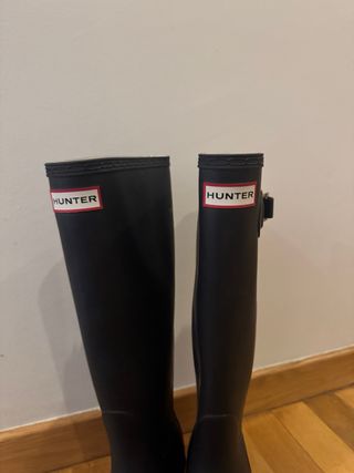Botas de agua Hunter azul marino