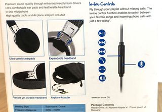 Auriculares "ARCTIC" con micrófono integrado NUEVO