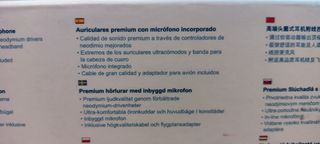 Auriculares "ARCTIC" con micrófono integrado NUEVO