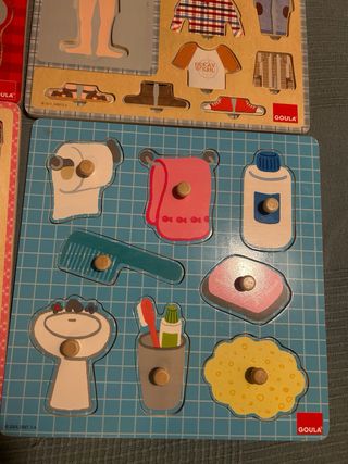 Puzzles de Madera Goula Montessori