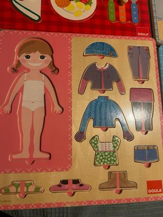 Puzzles de Madera Goula Montessori