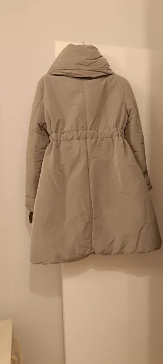 Abrigo beige señora