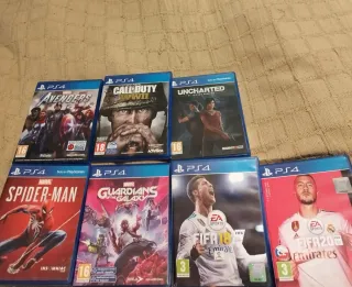 Lote 7 Giochi PS4