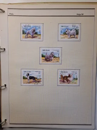 Sellos de Mongolia: Hongos y Animales