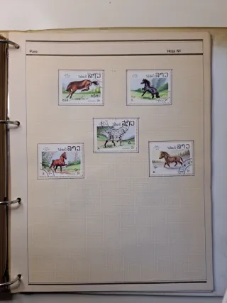 Sellos de Mongolia: Hongos y Animales