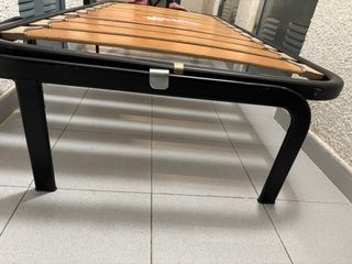 Somier bory flex metal y de madera 90x183