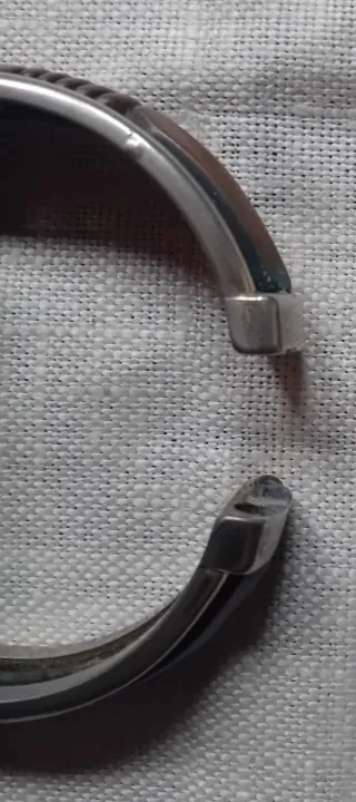 Braccialetto vintage metallo a molla