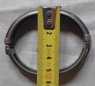 Braccialetto vintage metallo a molla