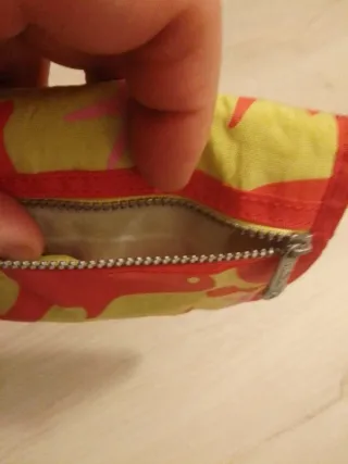 Portafoglio in tessuto con stampa