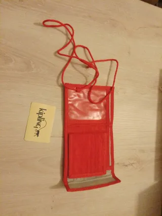 Portafoglio in tessuto con stampa