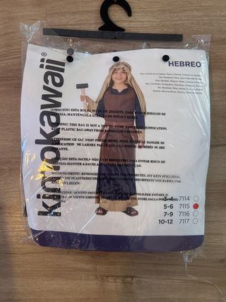 Disfraz niño Hebreo Talla 5-6