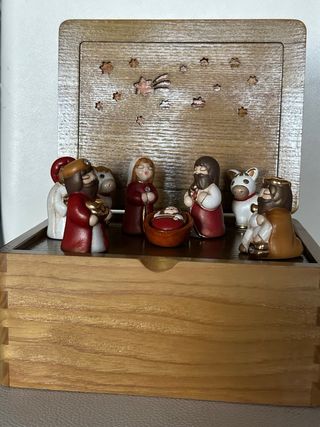Set Natività Thun Ceramica e Legno