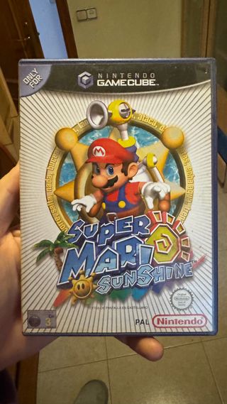 Super Mario Sunshine Nintendo GameCube PAL Spagnolo