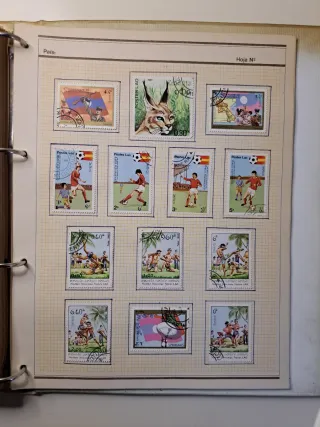 Sellos Colección Postales LAO 1983