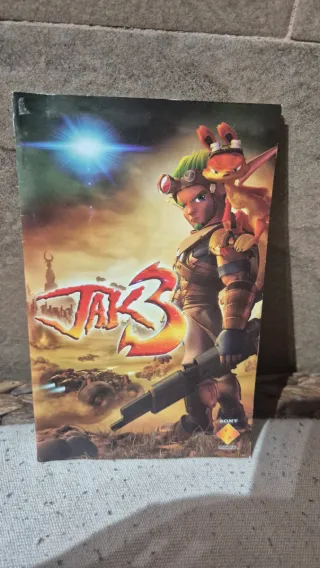 Caja y manual Jak 3 PS2
