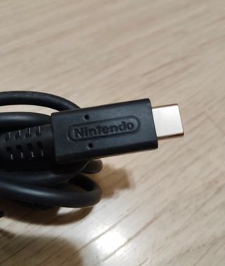 Cargador Nintendo Switch USB-C Negro