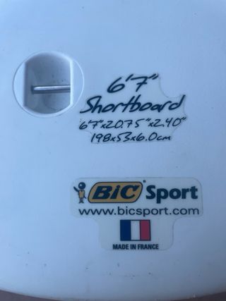 Tabla surf BIC Sport 6'7 Funda e invento (Junto)