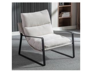 Sillón Individual Negro Minimalista