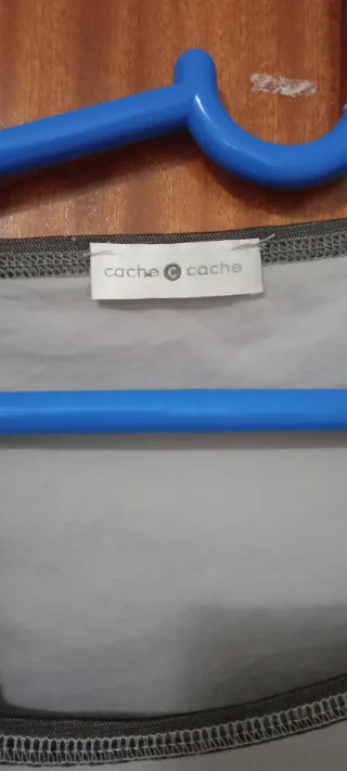 Vestido negro talla L con estampado