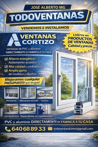 Instalación de Ventanas PVC y Aluminio