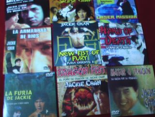 Lote 25 DVDs Acción Jackie Chan