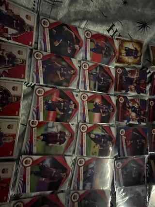 Colección cromos fútbol FC Barcelona