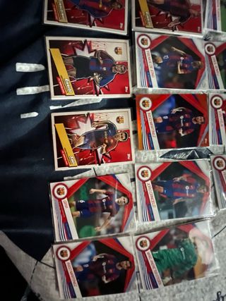 Colección cromos fútbol FC Barcelona