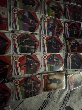 Colección cromos fútbol FC Barcelona