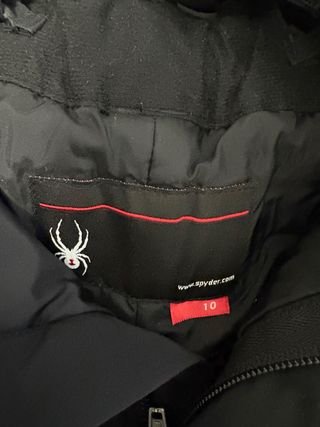 Conjunto esquí Spyder Talla 10 Años