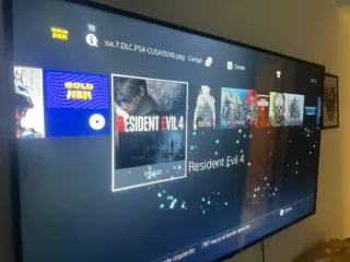 PS4 (PlayStation 4) Blanca y Plateada