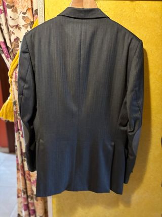 Americana Massimo Dutti Gris Hombre