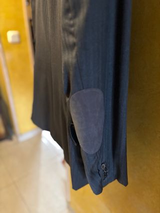 Americana Massimo Dutti Gris Hombre